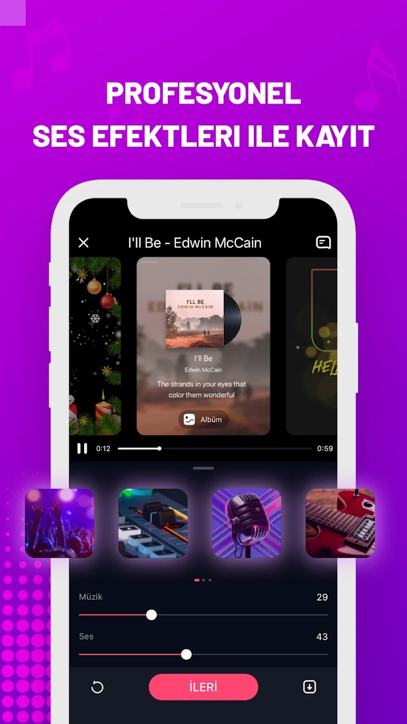 StarMaker: Karaoke Şarkı şarkı seçme arayüzü